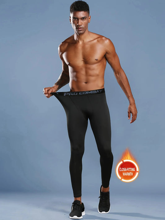 High-Performance Compression Leggings for Men