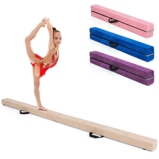 7FT Folding Gymnastic Beam Portable