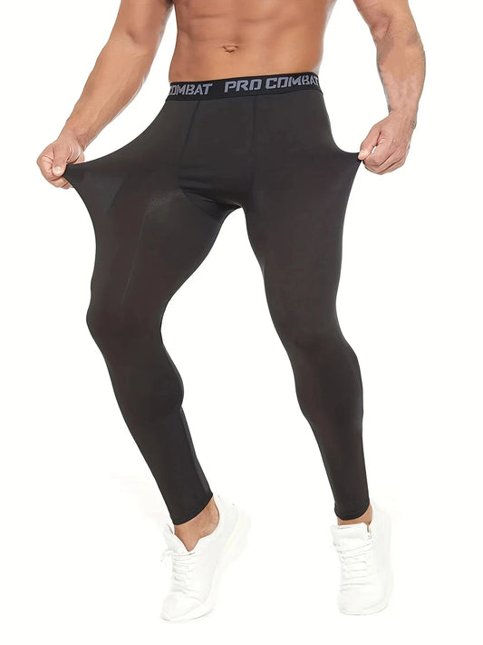 High-Performance Compression Leggings for Men